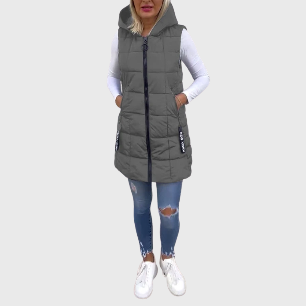 Maëlla | Padded sleeveless coat