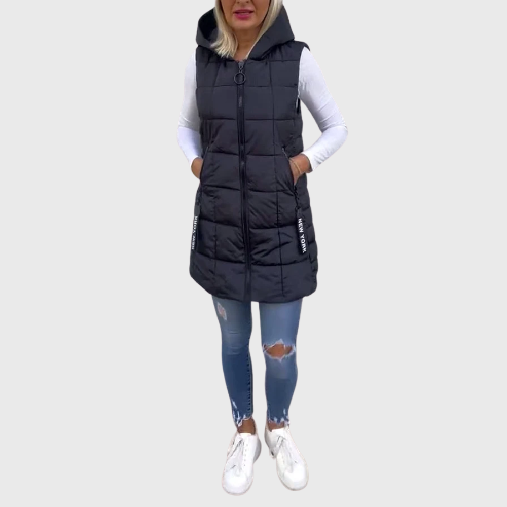 Maëlla | Padded sleeveless coat