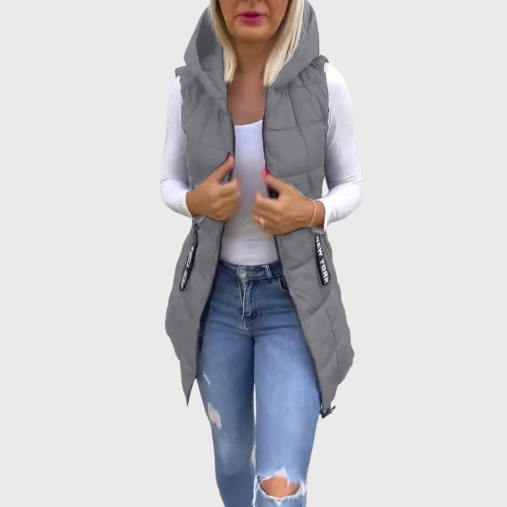 Maëlla | Padded sleeveless coat