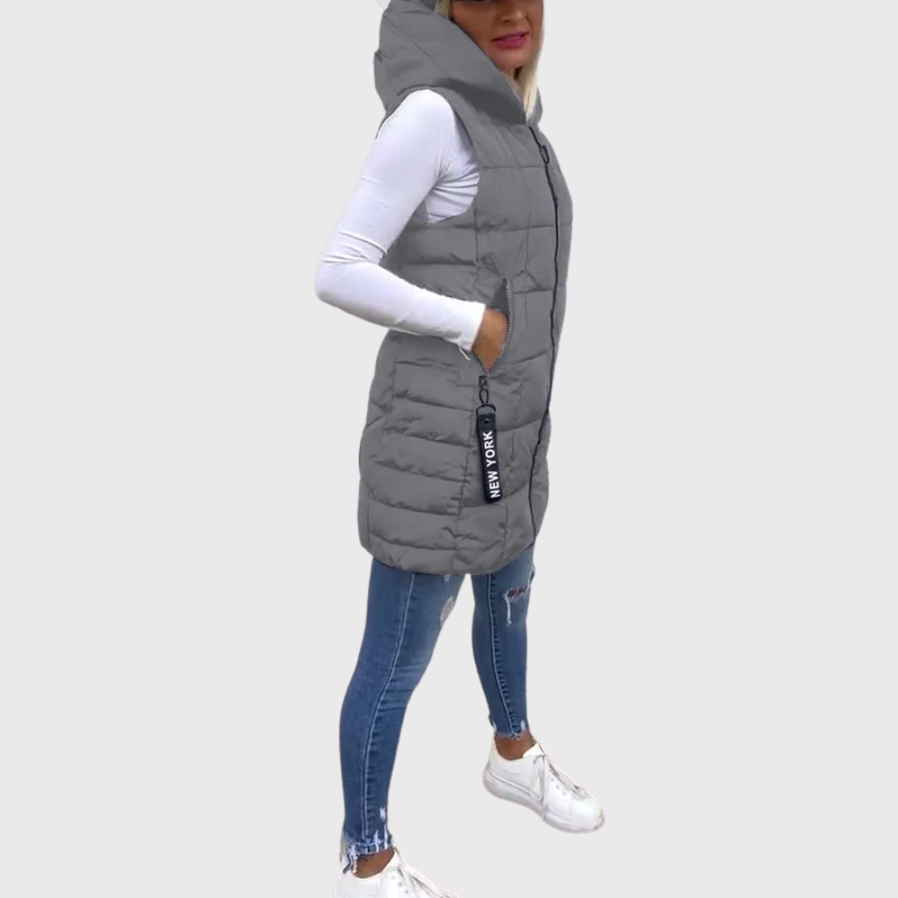 Maëlla | Padded sleeveless coat
