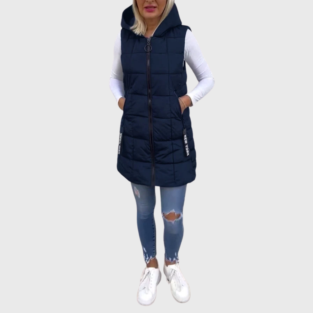 Maëlla | Padded sleeveless coat