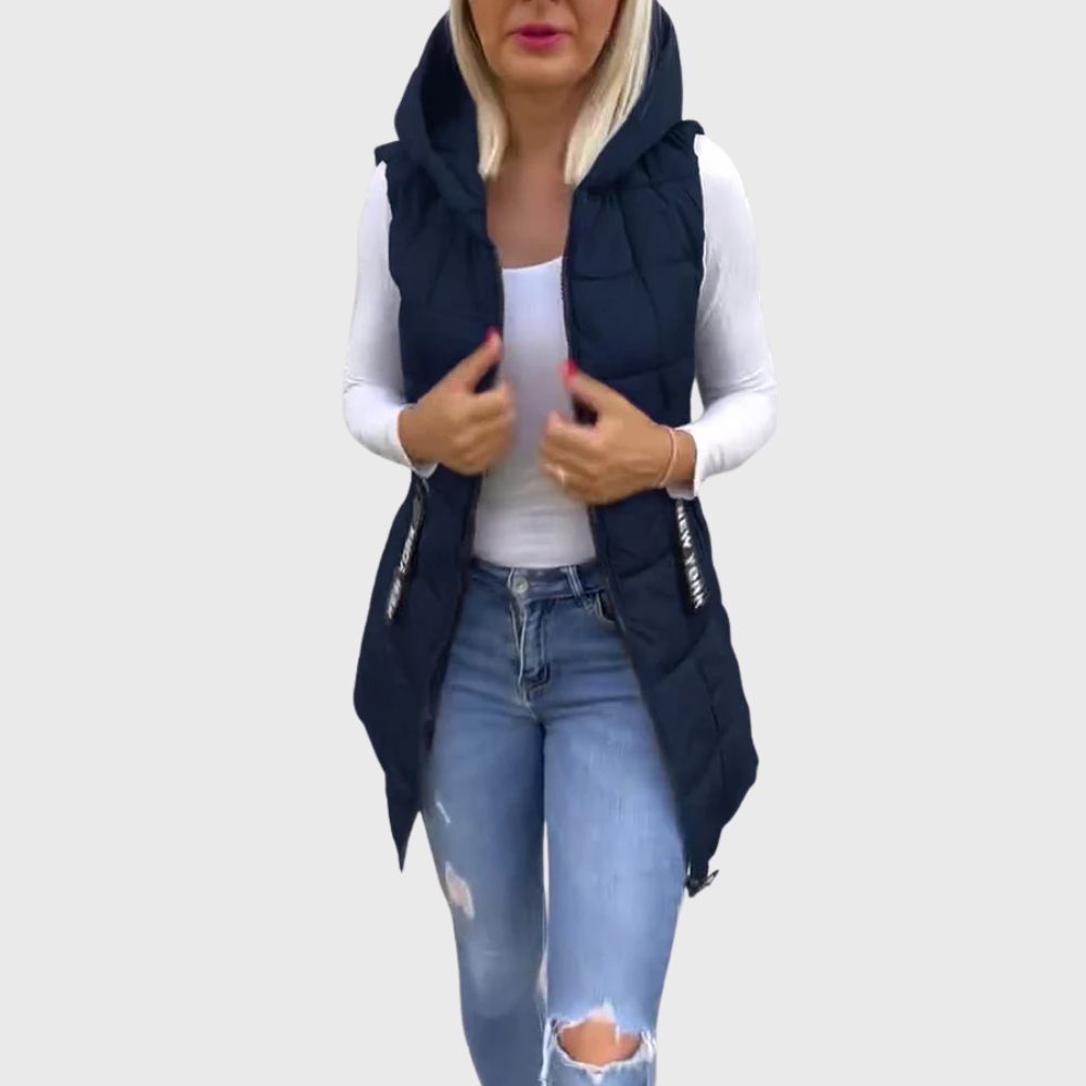 Maëlla | Padded sleeveless coat