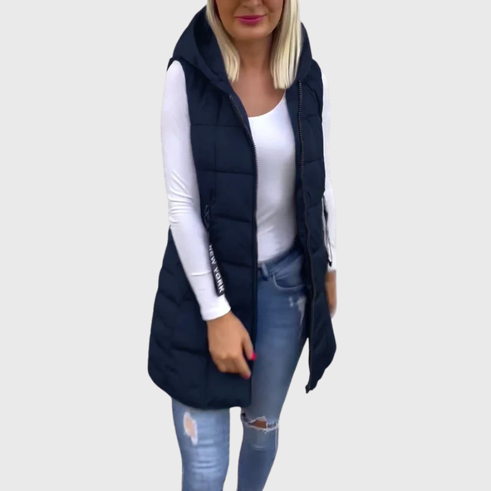 Maëlla | Padded sleeveless coat