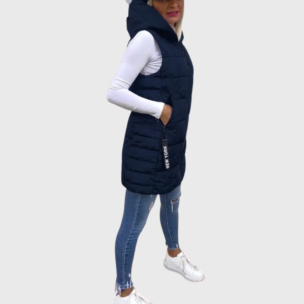 Maëlla | Padded sleeveless coat