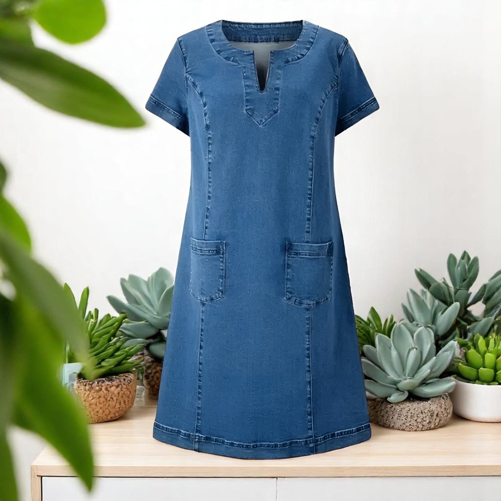 Gilja | Soft denim dress