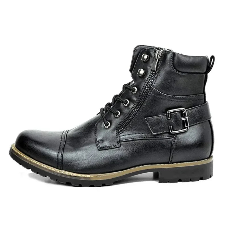Antonio | Leather lace-up boots