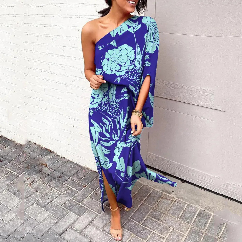 Candice | Elegant one-shoulder dress