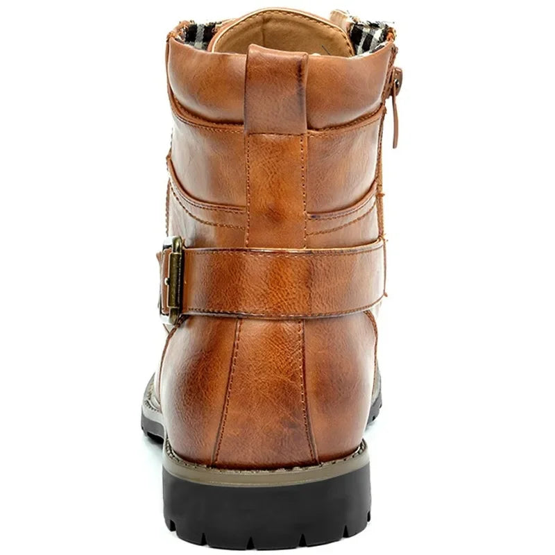 Antonio | Leather lace-up boots