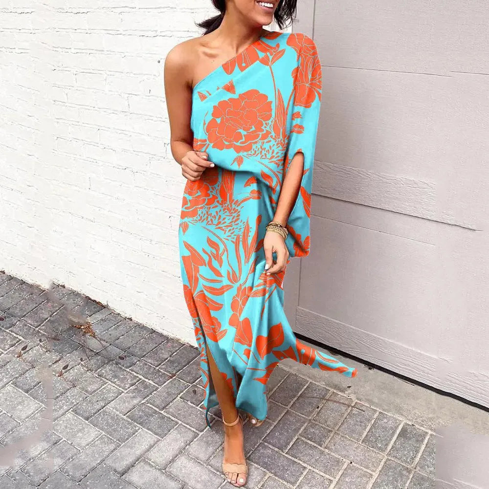 Candice | Elegant one-shoulder dress