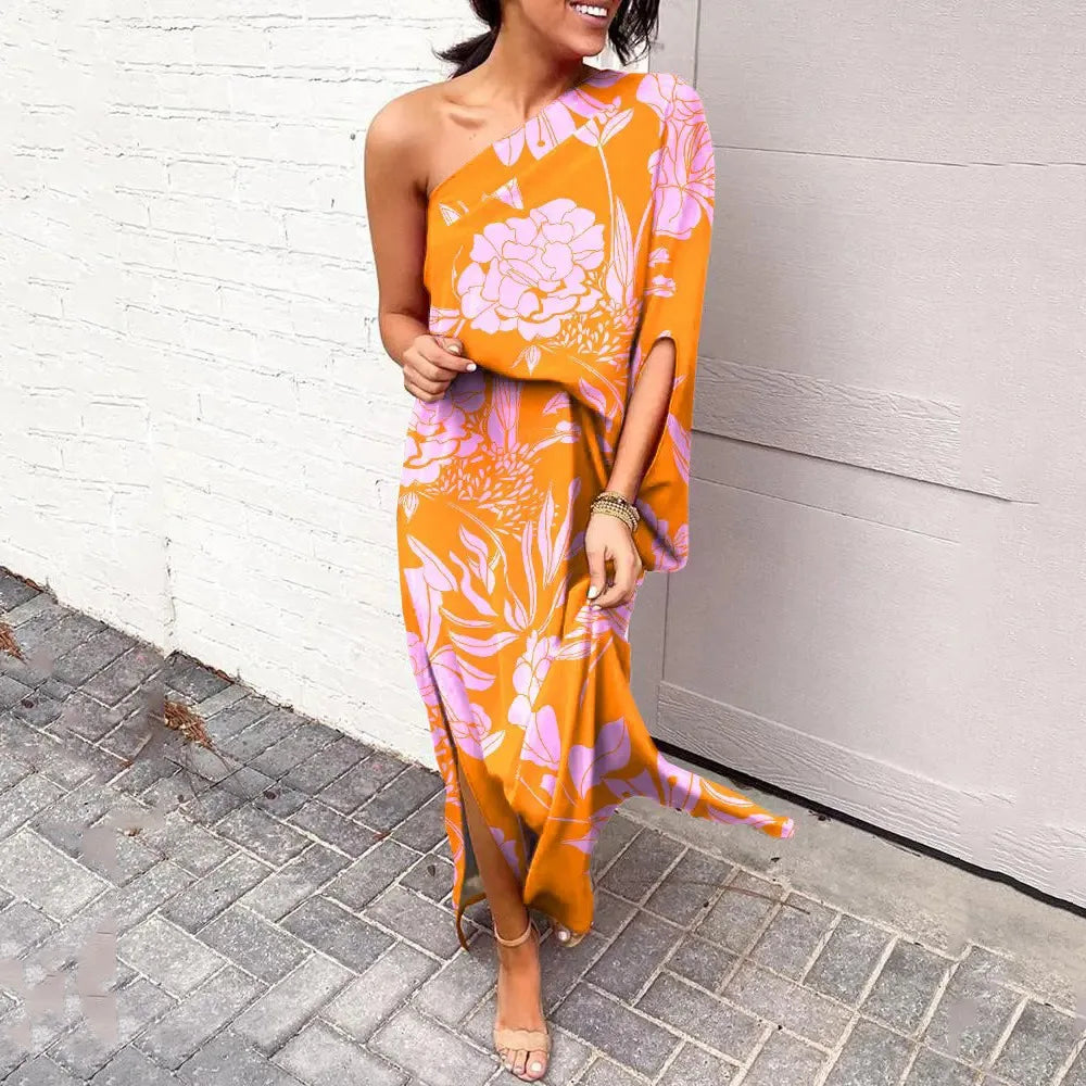 Candice | Elegant one-shoulder dress