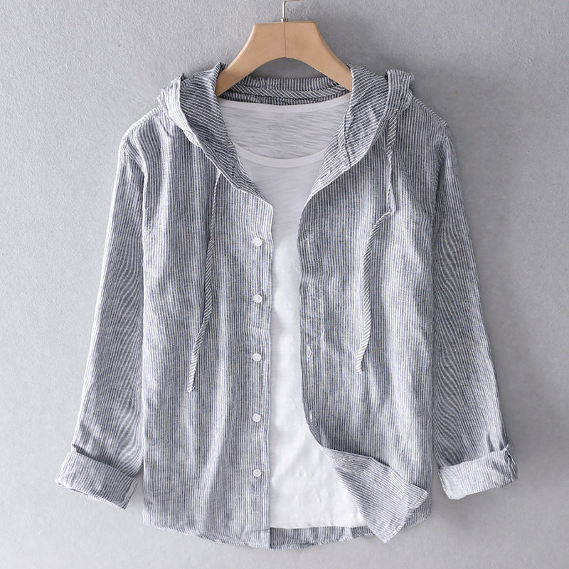Elian | Lightweight hooded blouse