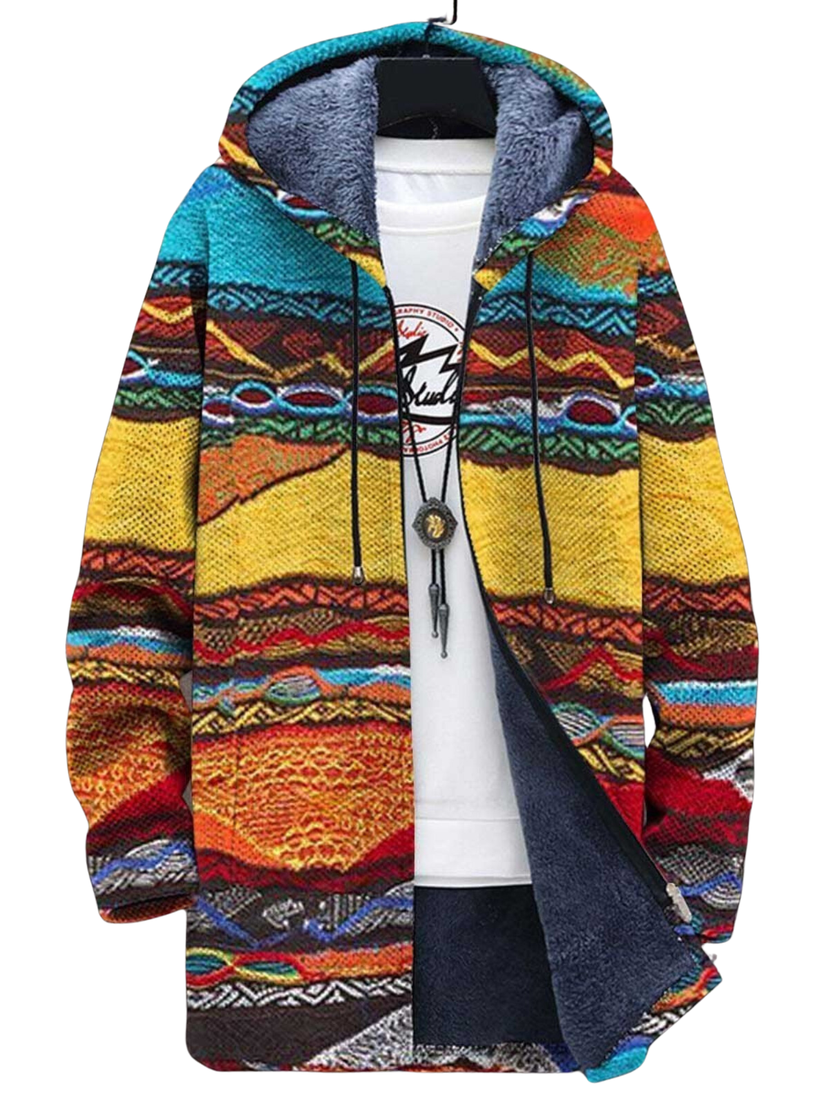 Gabriela | Jacket with artistic print