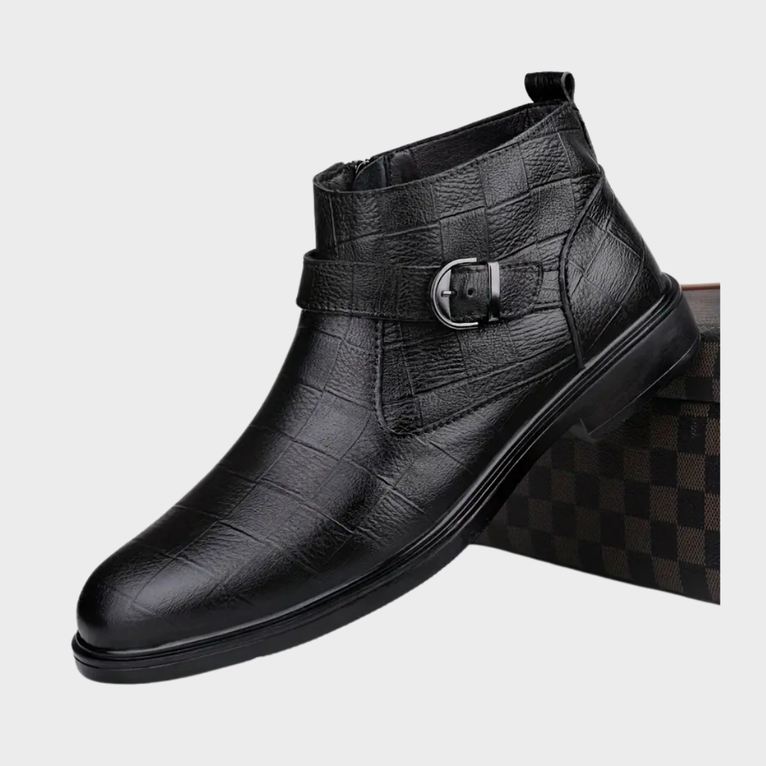Bastien | Belted ankle boots with a distinguished character