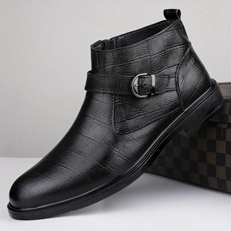 Bastien | Belted ankle boots with a distinguished character