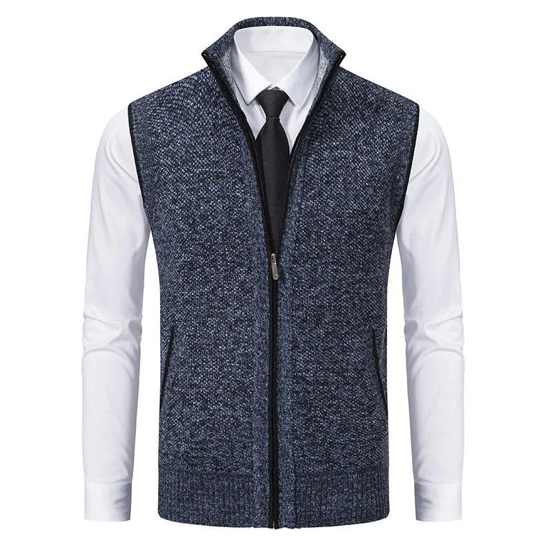 Rubén | Sleeveless woven fleece vest