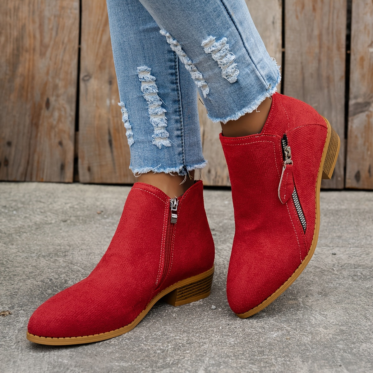 Amélia | Elegant ankle boots with side closure
