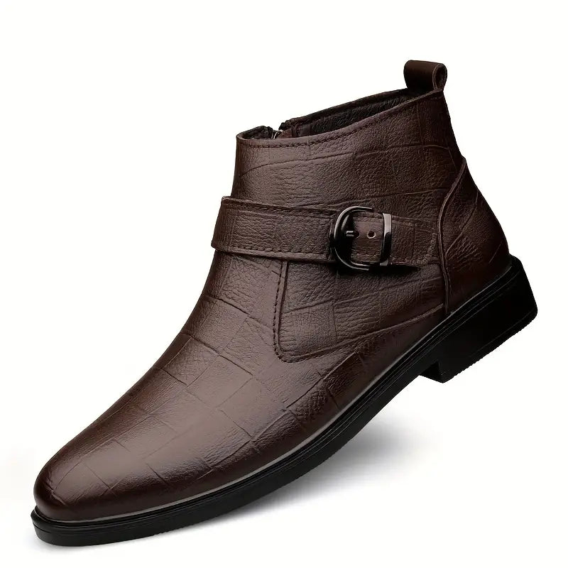 Bastien | Belted ankle boots with a distinguished character