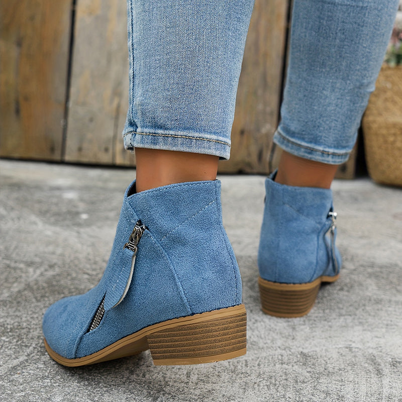 Amélia | Elegant ankle boots with side closure
