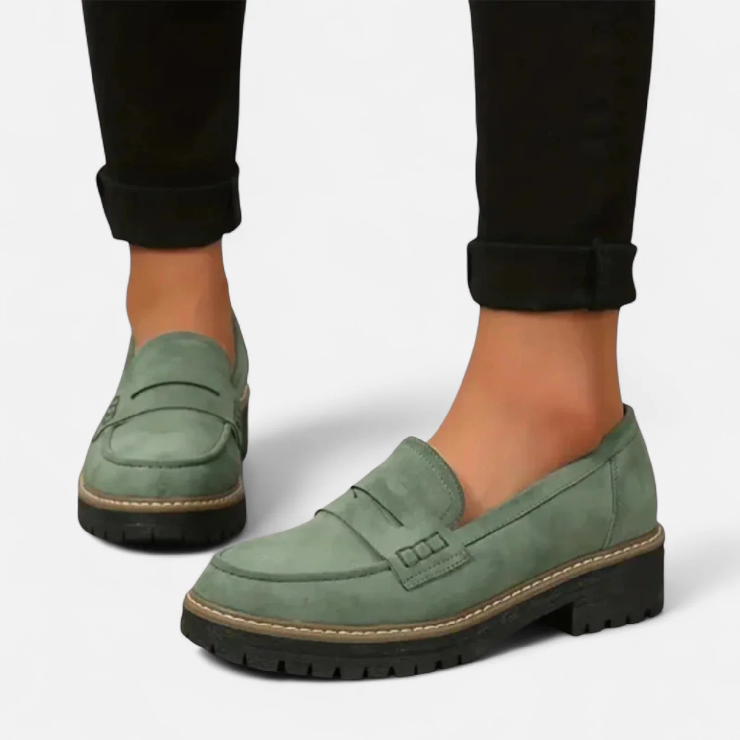 Camille | Elegant and modern lugged sole loafers