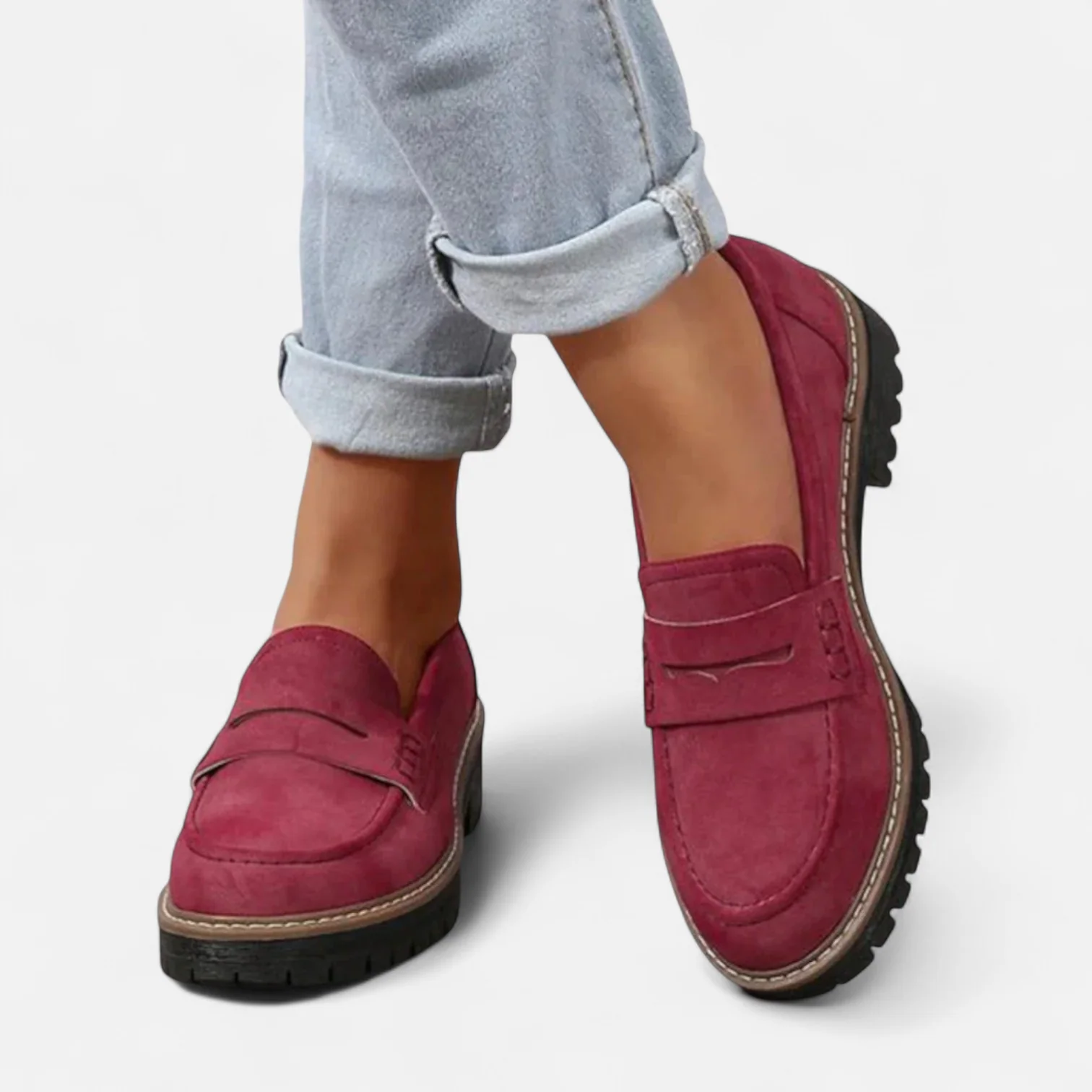 Camille | Elegant and modern lugged sole loafers