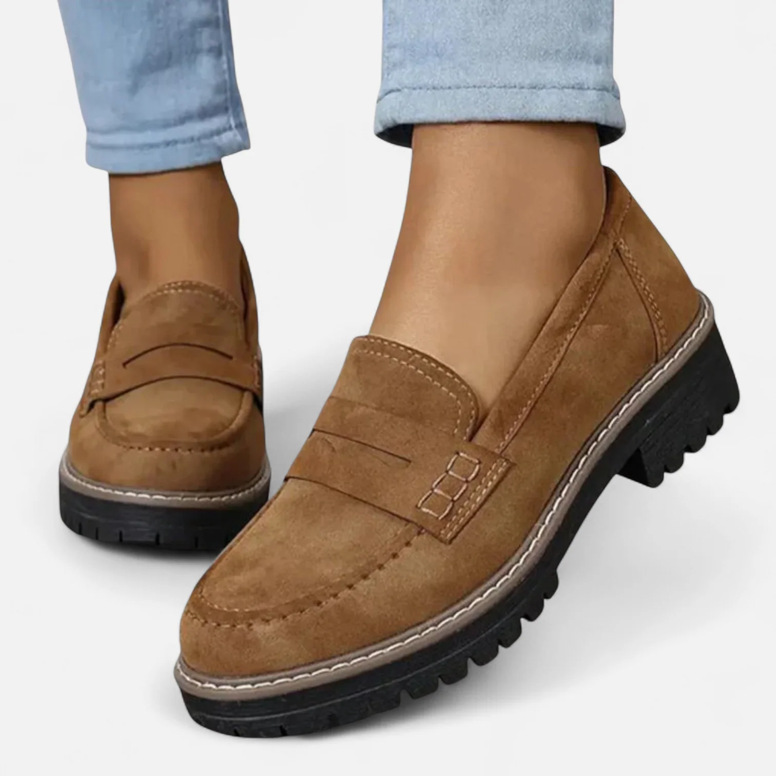 Camille | Elegant and modern lugged sole loafers