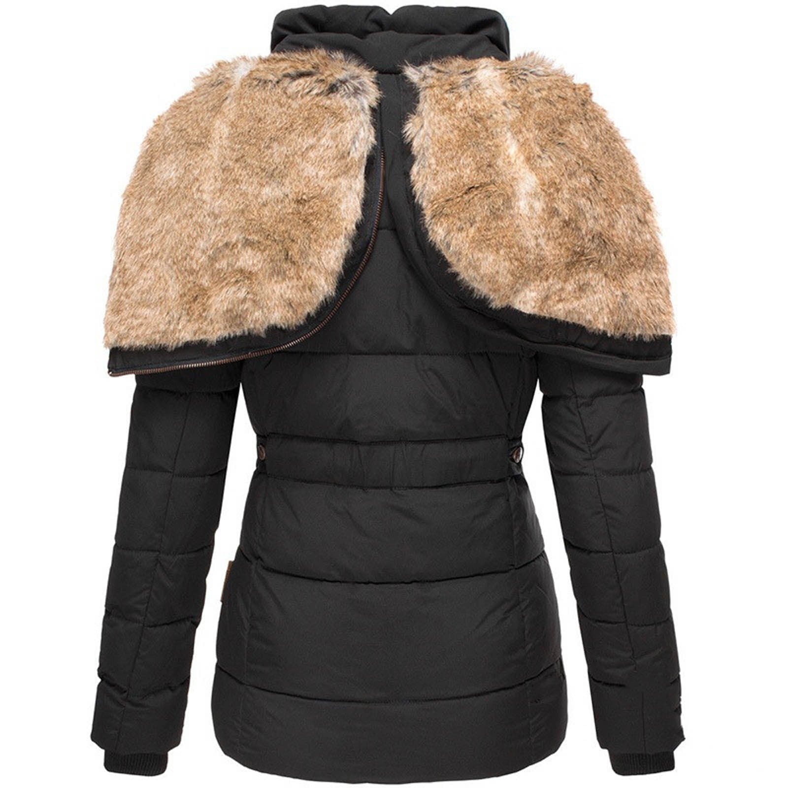 Marisol | Warm winter coat with fur lining