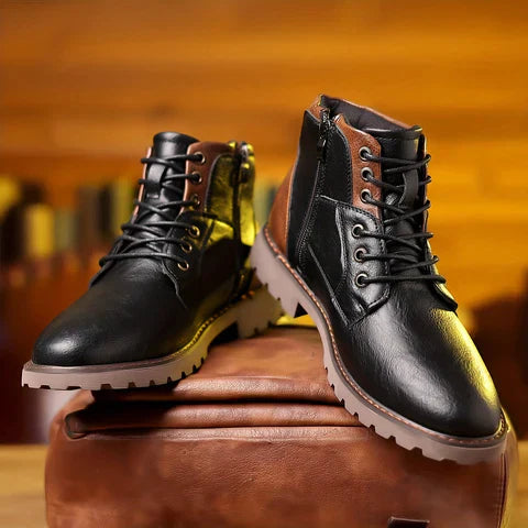 Marius | Sturdy ankle boots with a bold elegance