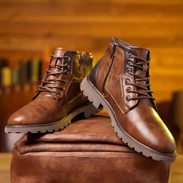 Marius | Sturdy ankle boots with a bold elegance