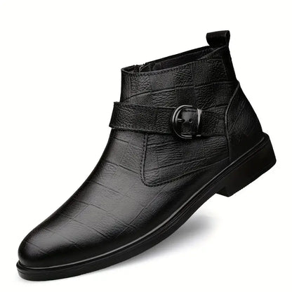 Bastien | Belted ankle boots with a distinguished character