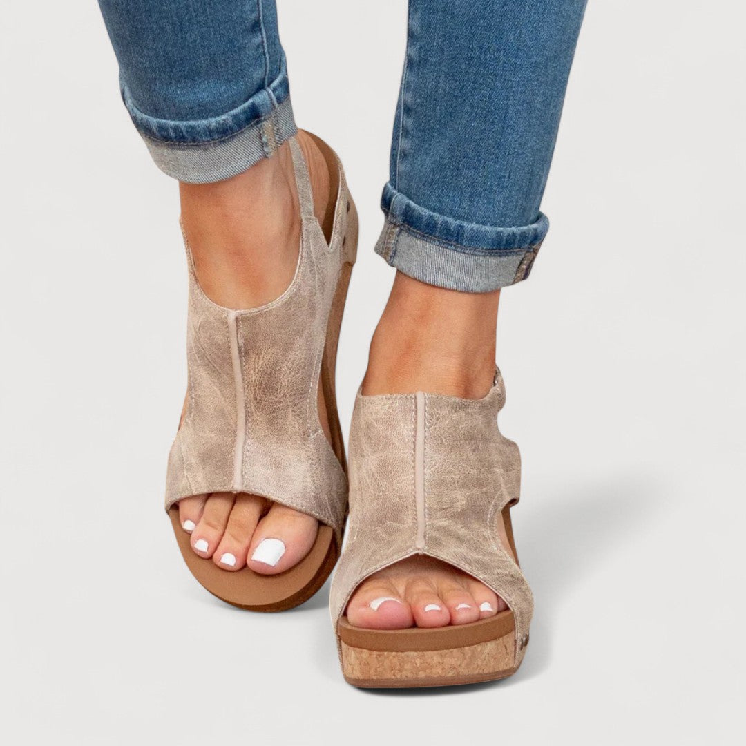 Cira | Wedge sandals