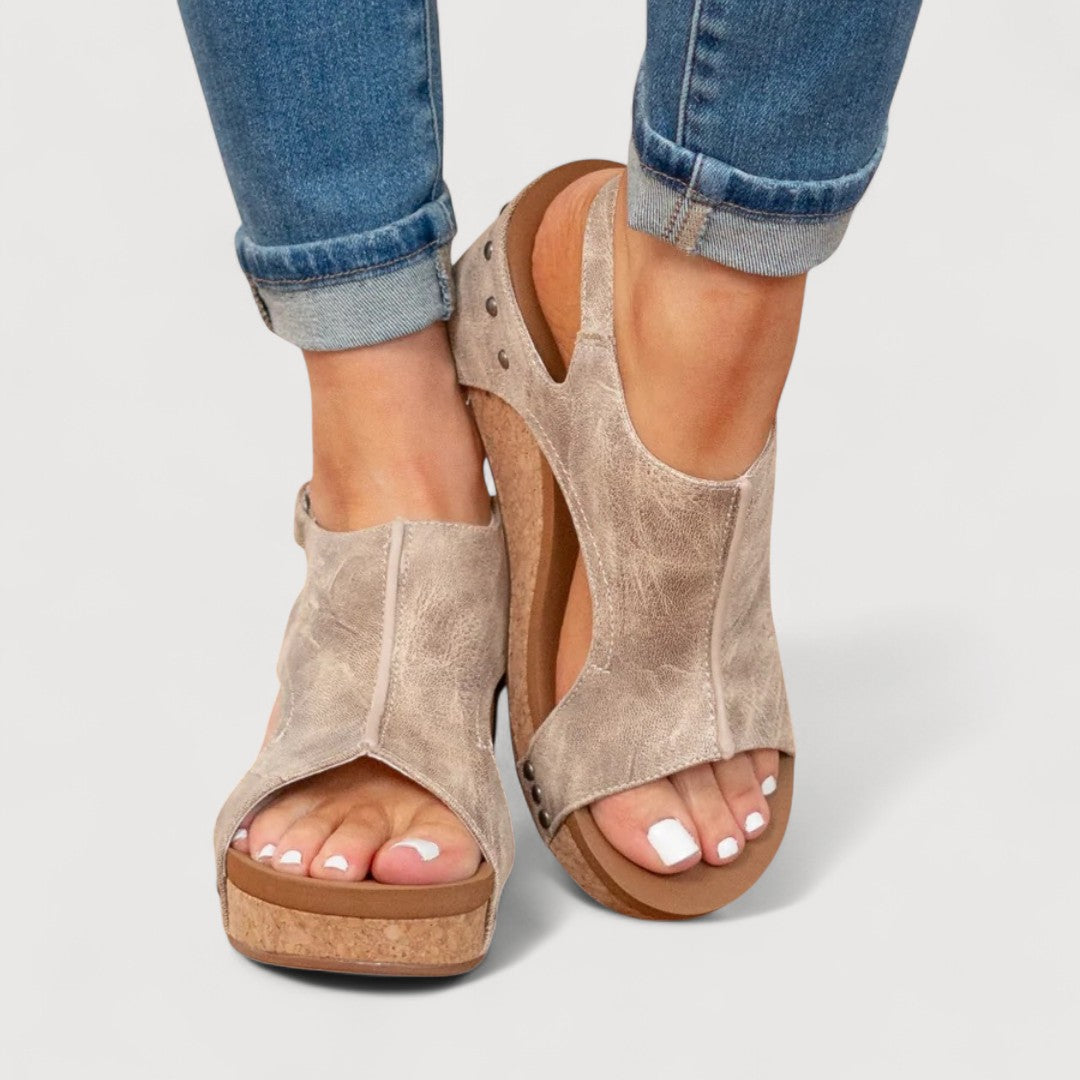Cira | Wedge sandals