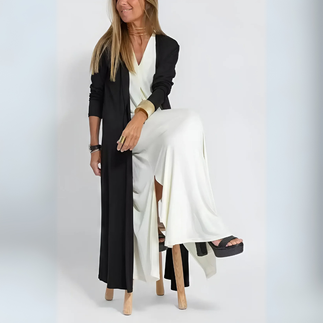 Misha | Elegant maxi dress + matching jacket FREE GIFT