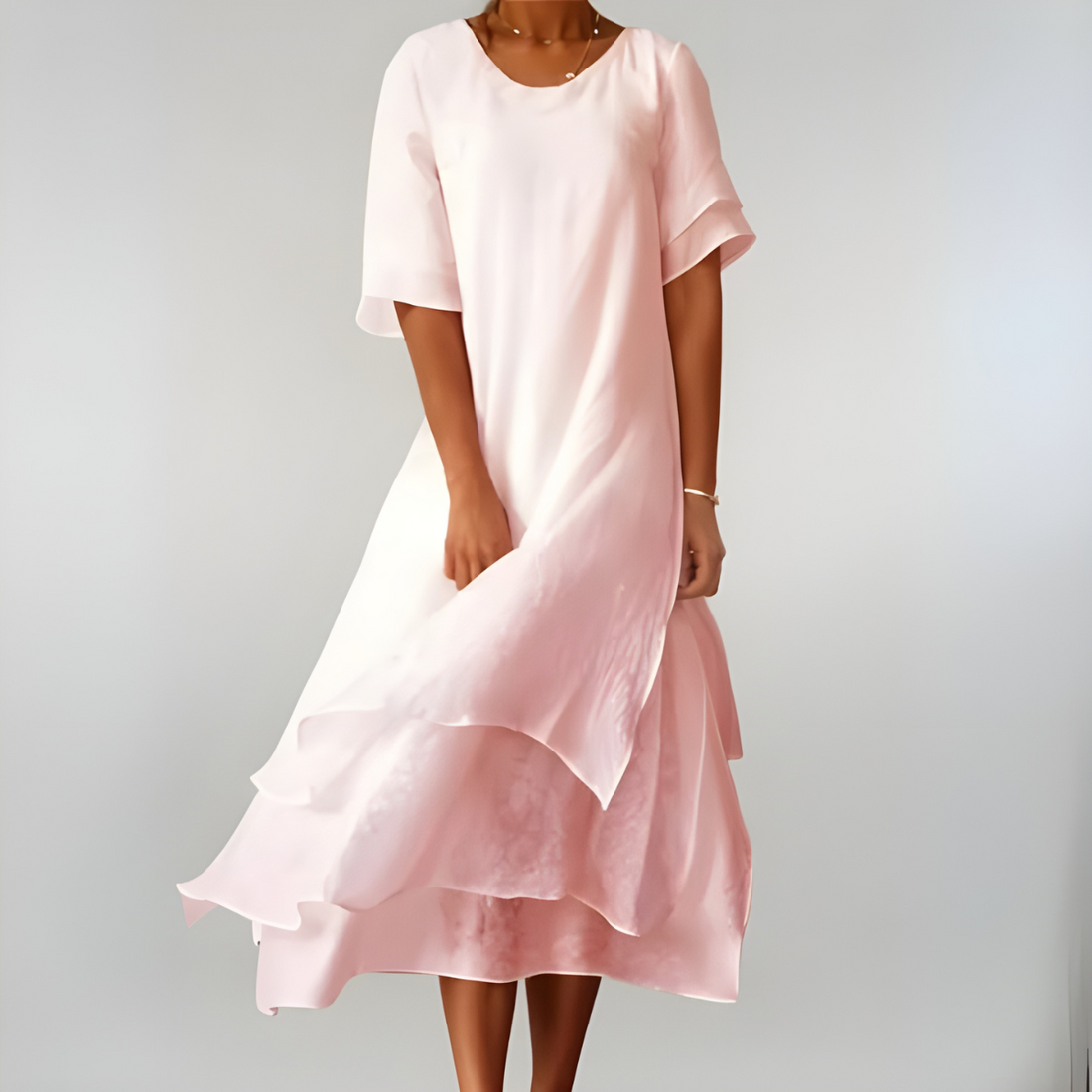 Palmina | Long cotton dress