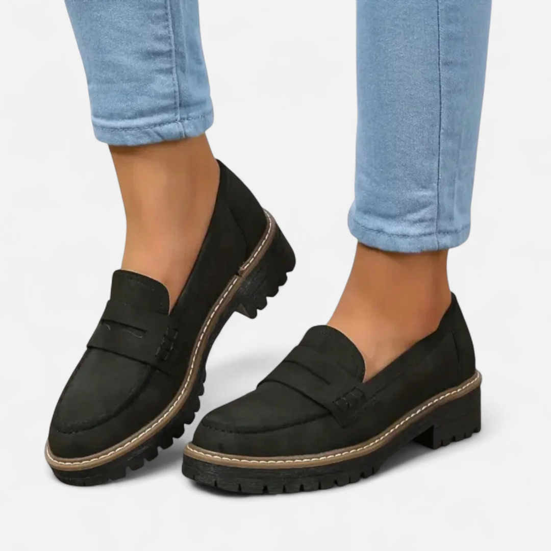 Camille | Elegant and modern lugged sole loafers