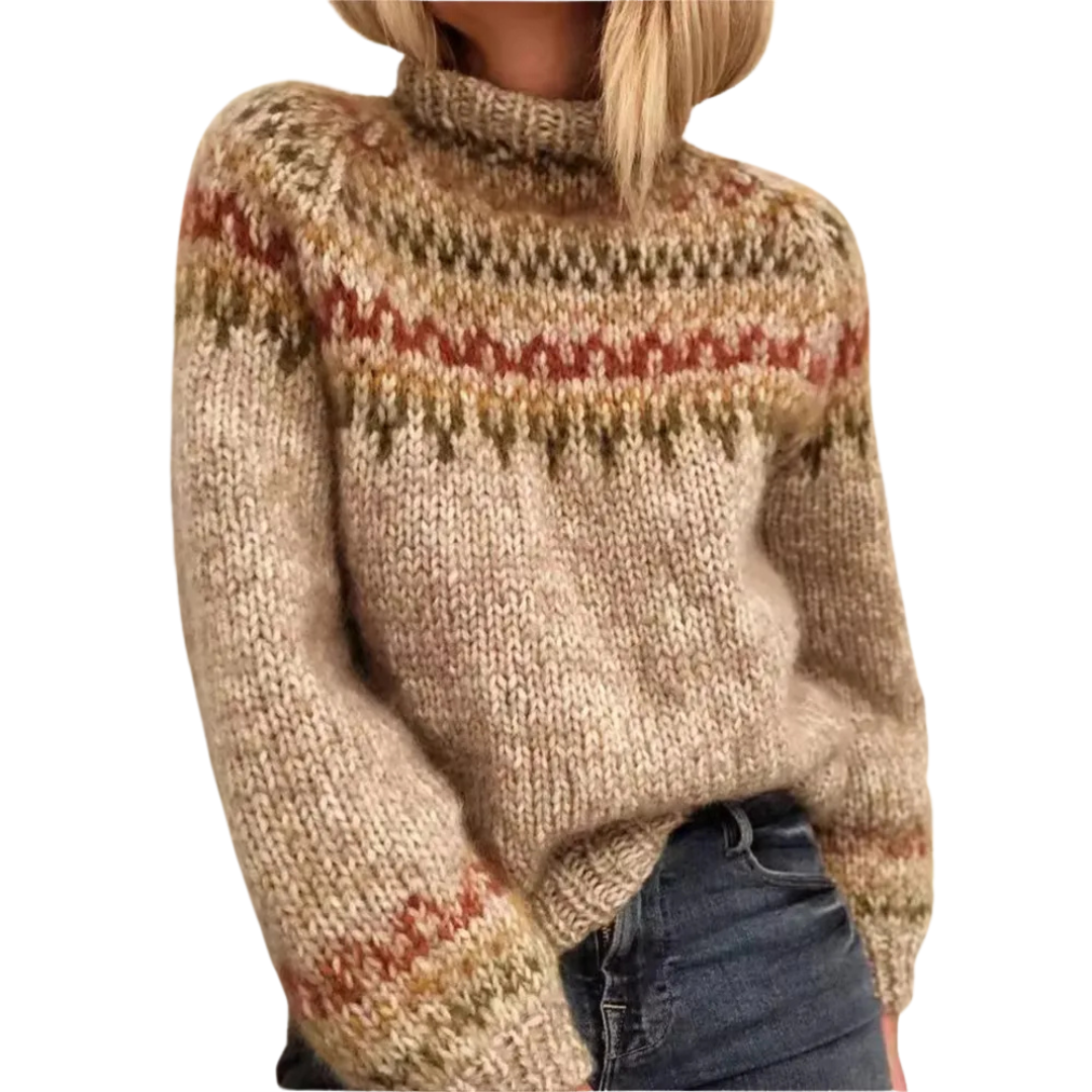 Esther | Turtleneck Knit Sweater
