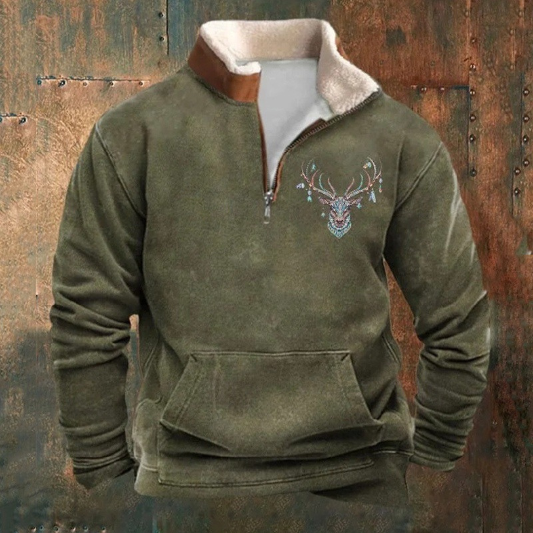 Pierre | Quarter-zip sweater