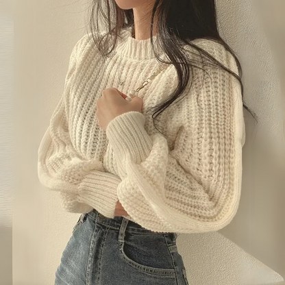 Cristina | Elegant long-sleeved sweater