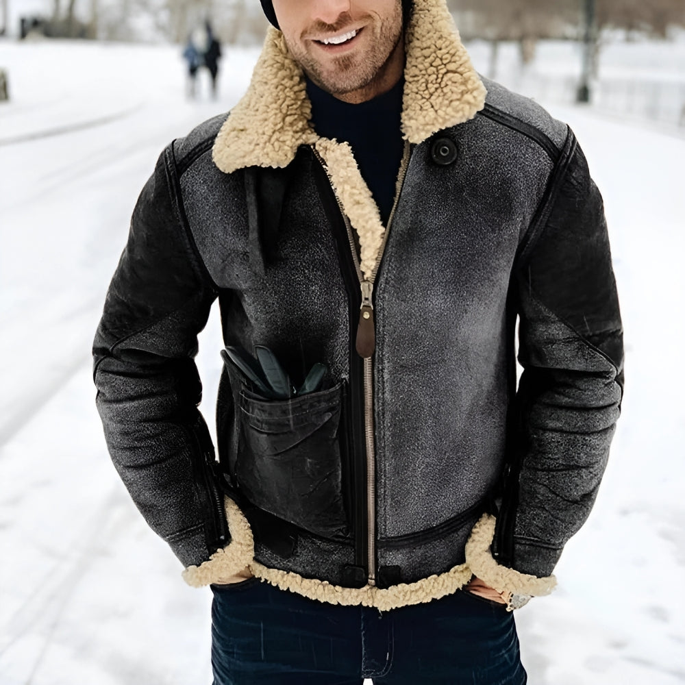 Gael | Vintage leather jacket