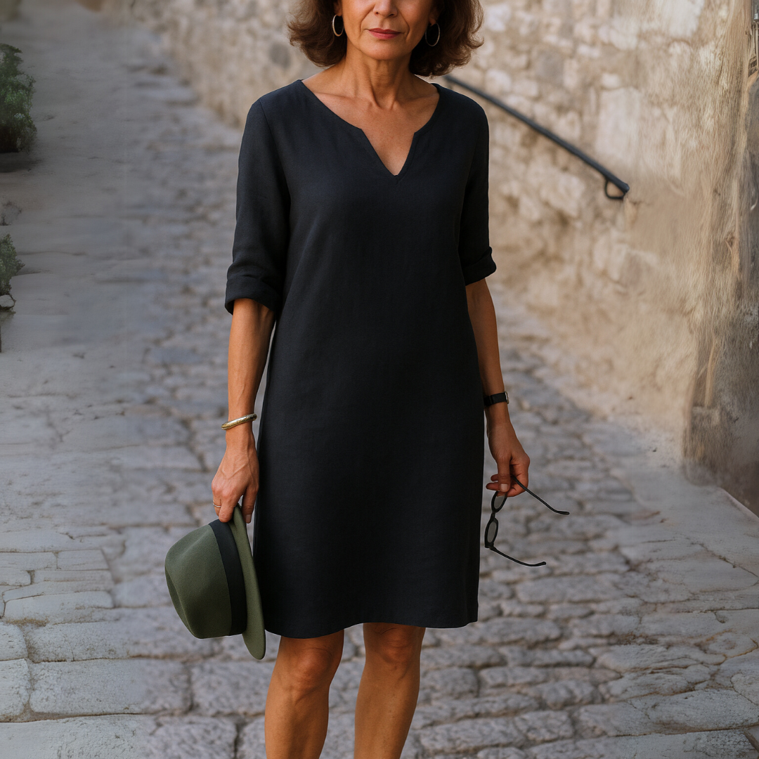 Jacinta | Elegant V-neck dress