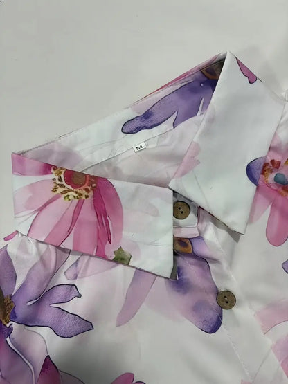 Emiliana | Elegant floral blouse