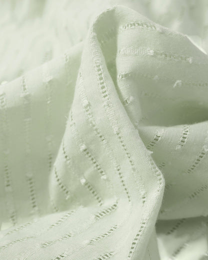 Belicia | Dress with V-neck and ruffled sleeves
