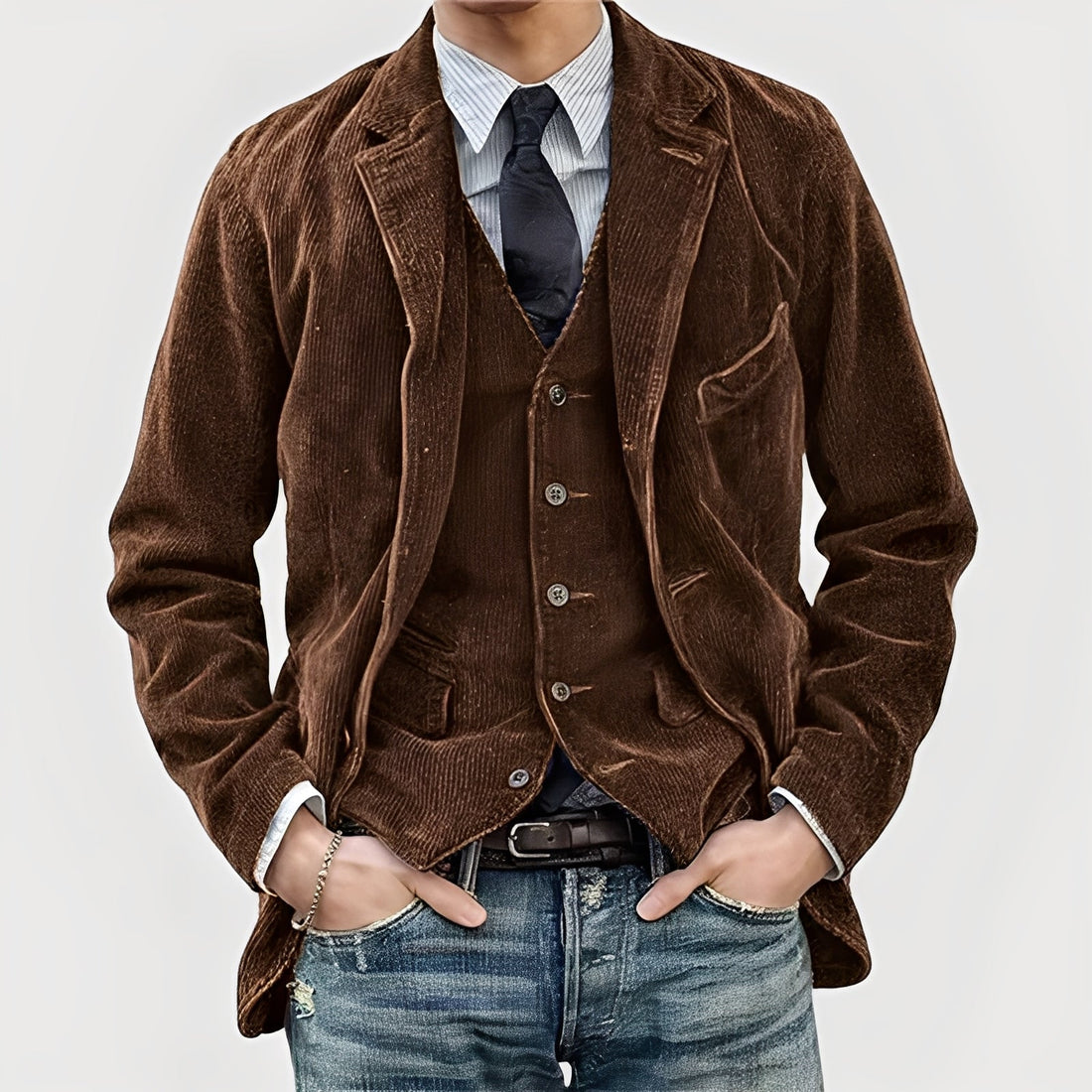 Amaury | Vintage jacket and vest
