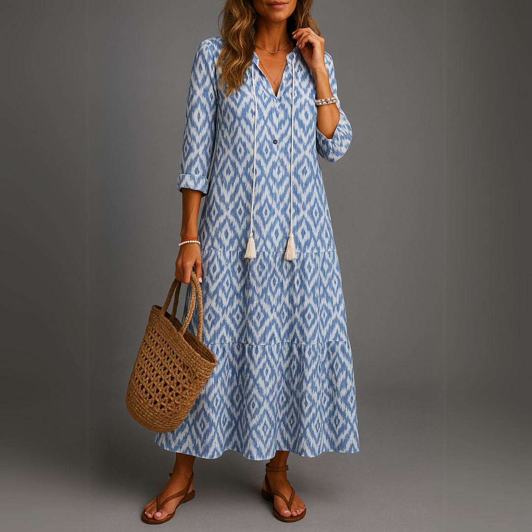 Tonee | Bohemian dress with belly coverage