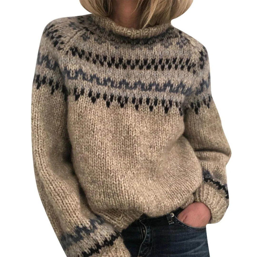 Esther | Turtleneck Knit Sweater