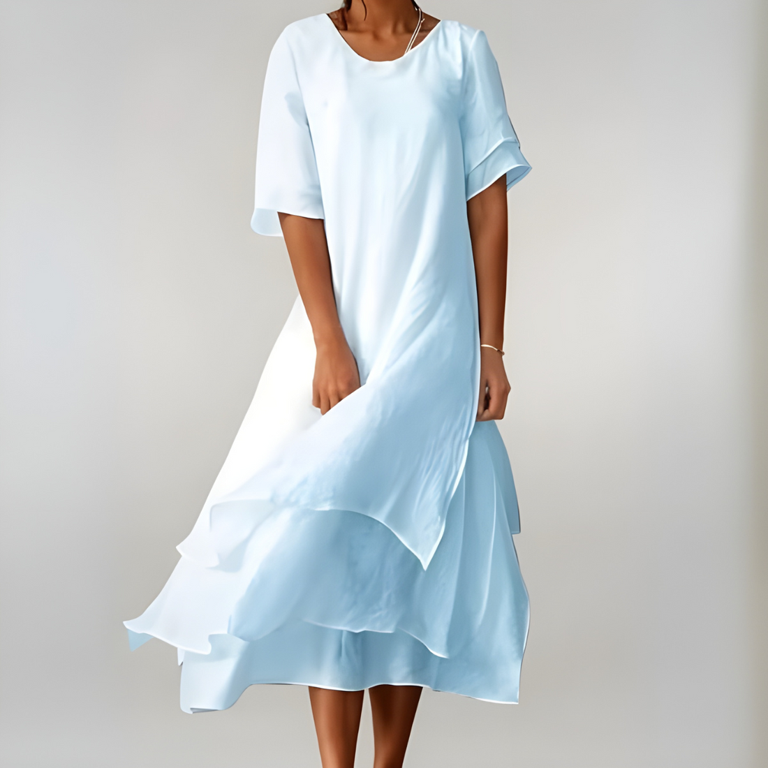 Palmina | Long cotton dress