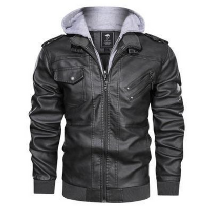 Dorian | Leather winter jacket