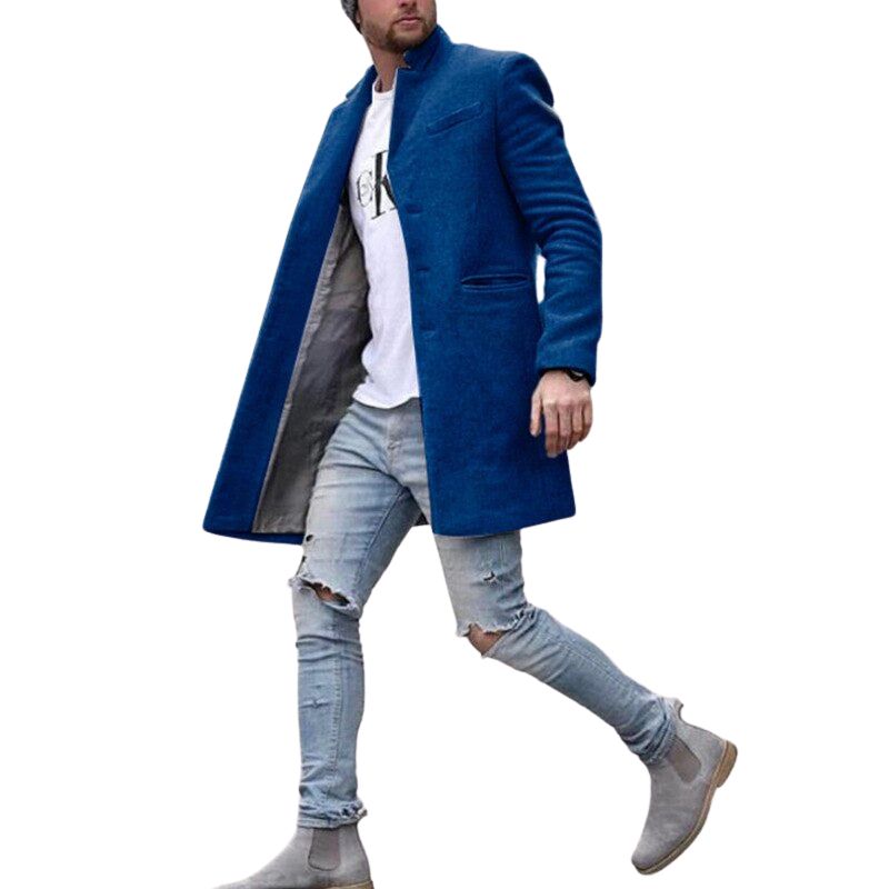 Enrique | Classic long wool coat
