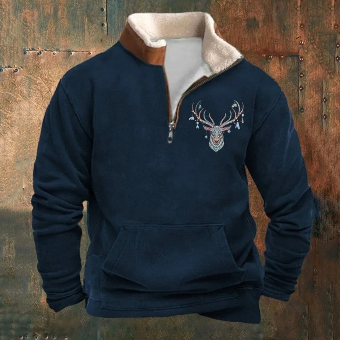 Pierre | Quarter-zip sweater