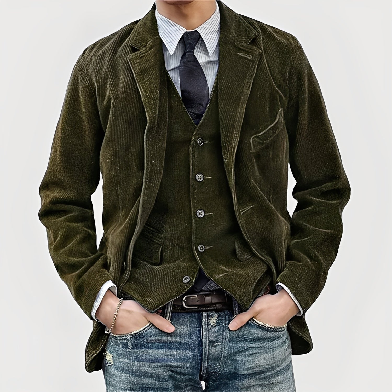 Amaury | Vintage jacket and vest