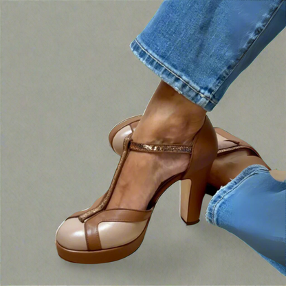 Criselmara | Elegant Heeled Sandals for Maximum Comfort